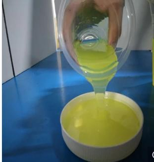 Concrete Stamp Stone Casting by Polyurethane Rubber Liquid Yellow Material
