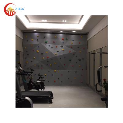 Indoor Artificial Childrens Rock Climbing Wall Anti Static For Trampoline Park