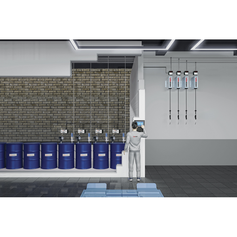 Дружественная 50bar умная жидкая система управления 725psi