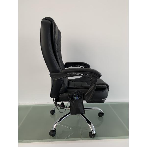 Traditional Design Style Gaming Chair with Heater Function and Synthetic Leather Cover