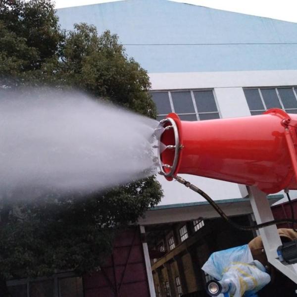Industrial Water Cannon For Dust Control / Sprinkler Truck Dust Control Water Spray