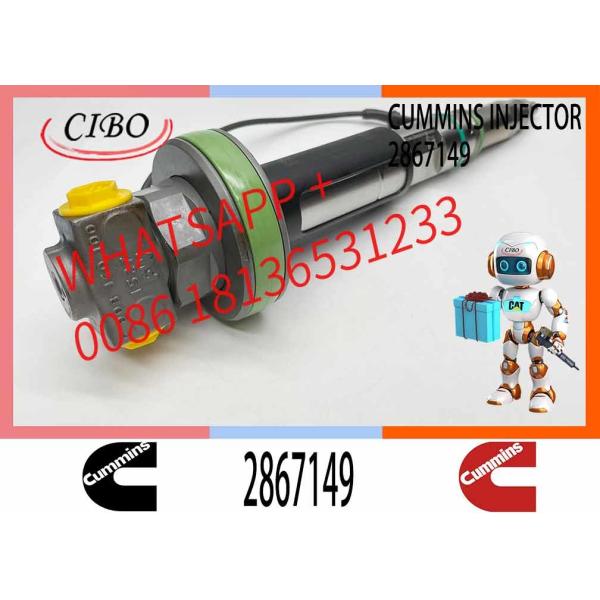 Двигатель Инжектор для железнодорожного топлива Дизельная запасная часть 2867149 Дизельные машины Части двигателя для инжектора Cummins QSK19