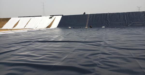 ASTM standard Waterproof HDPE Geomembrane Fish Shrimp Farming Pond Dam Liner