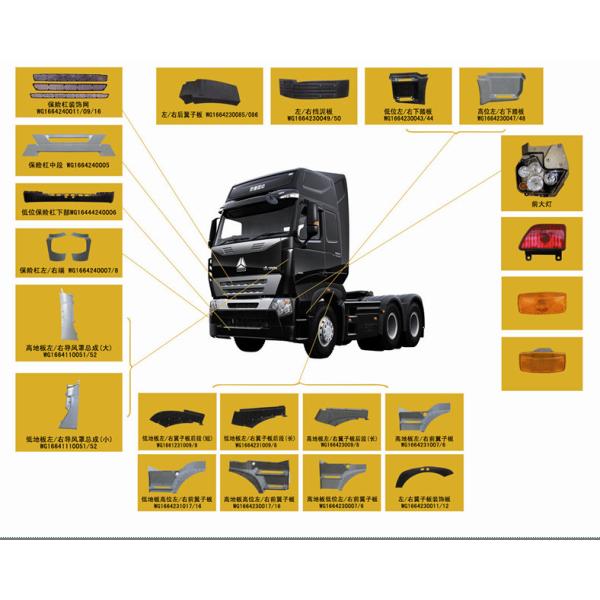 SINOTRUK HOWO-A7 CABIN ASSY hight quality cabin for truck competitive price