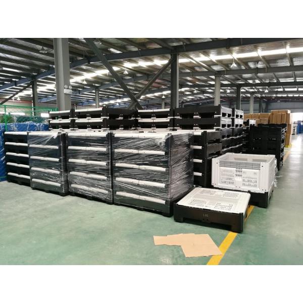 Single Faced HDPE Foldable Plastic Container Bin for Warehouse Storage in Australia