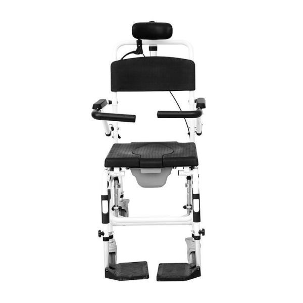 Aluminium Alloy Portable Bathroom Chair For Disabled Hospital