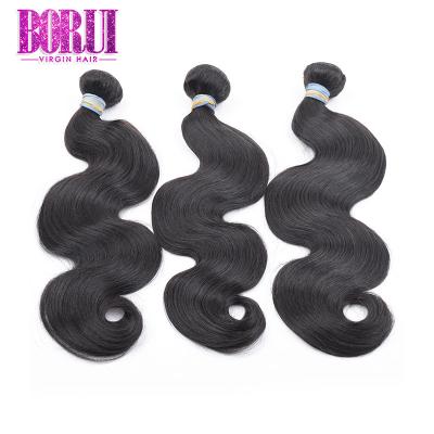 O Weave brasileiro personalizado do cabelo humano do Virgin do tamanho empacota o transporte RÁPIDO