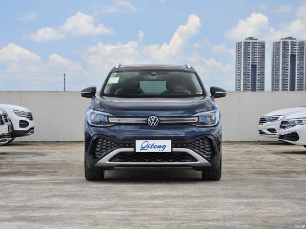 Volkswagen ID6 Long Endurance Lite PRO versão SUV azul Deslocamento 1600-2500CC Drive RWD