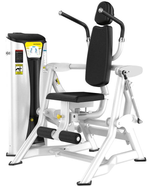 CE Biceps Training Machine Steel Seated Straight Arm Clip Chest