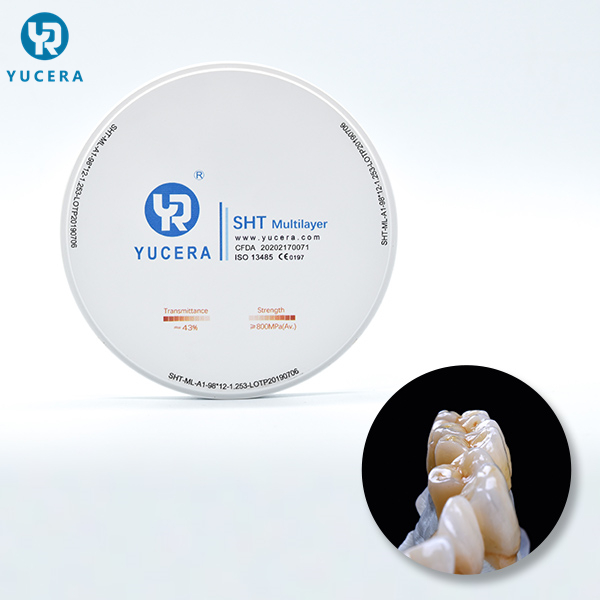 Blocos 1500 brancos do zircônio do ℃ 900MPA para o dente da porcelana