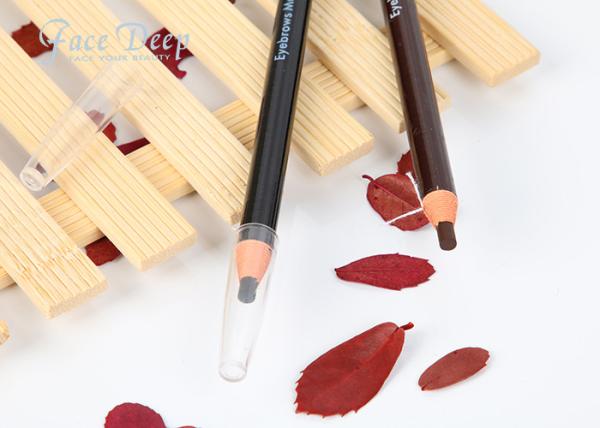 Rolo profundo para acessórios da tatuagem, composição cosmética do papel da cor do preto do lápis de sobrancelha da cara