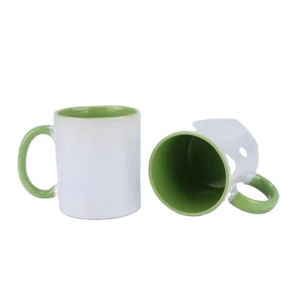 Novelty Design Style Ceramic Sublimation Mug 11oz Custom Colorful White Cup for B2B Needs