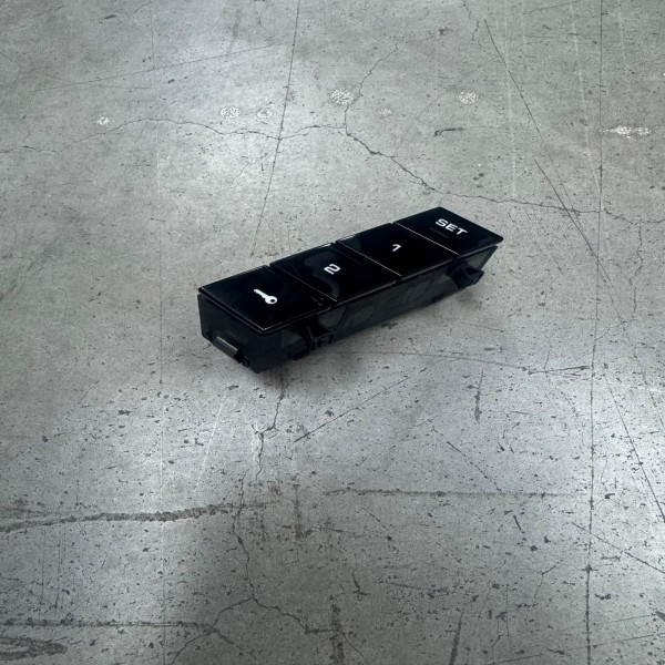 New High Quality Panamera 971 Front and Rear Seat Memory Switch Power Seat Adjustment Button Bright Paint for Porsche