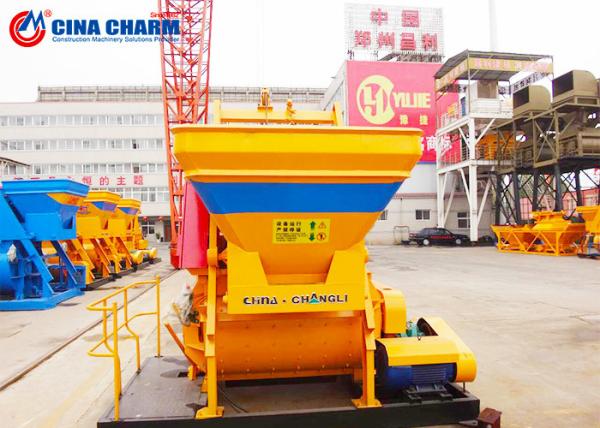 Twin Shaft 2400L 90m3/h JS1500 Concrete Mixer Machine