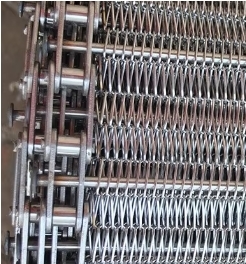 Grade 316 High Temperature Wire Mesh Conveyor Belt for Industrial Furnace Line