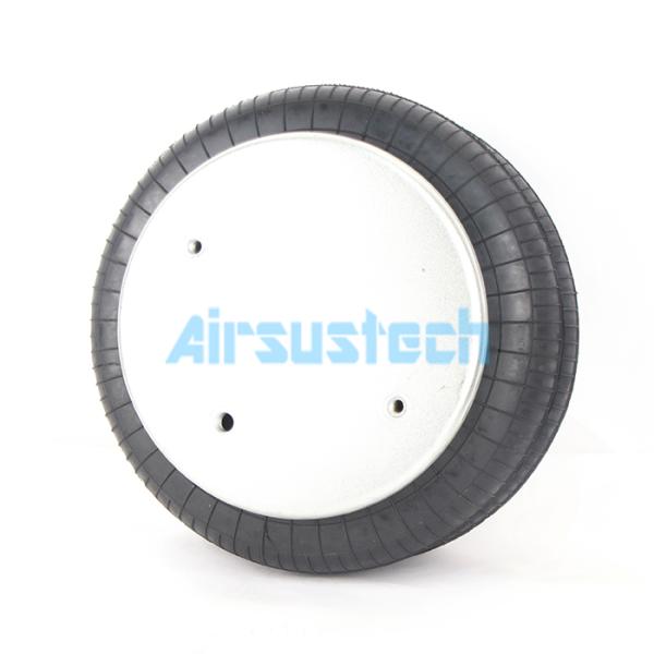 1003587180C Ridewell Air Bellow Suspension Convoluted Blacktech Air Spring