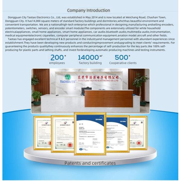 Amplifier Volume Potentiometer 5-Pin 11mm Shaft Rotary Potentiometer Encoder with Push Switch