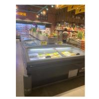 Supermarket Seafood/Frozen Products/Meatballs/Food Frozen Storage Island Cabinet Freezer