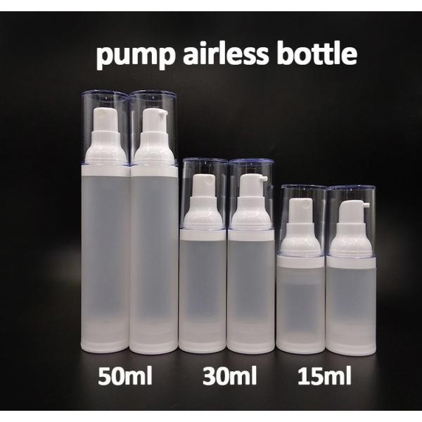 47mm Recyclable PET Pump Bottle With Cosmetic Lotion Liquid Dispenser Caliber 24mm