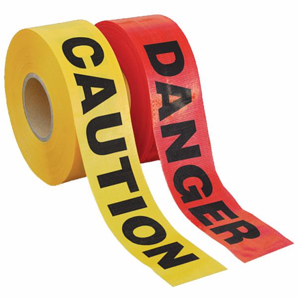 Plastic Barrier Tape  Custom Printed Logo Yellow Caution Tape PE Waterproof Non-Adhesive Tape  for Warning