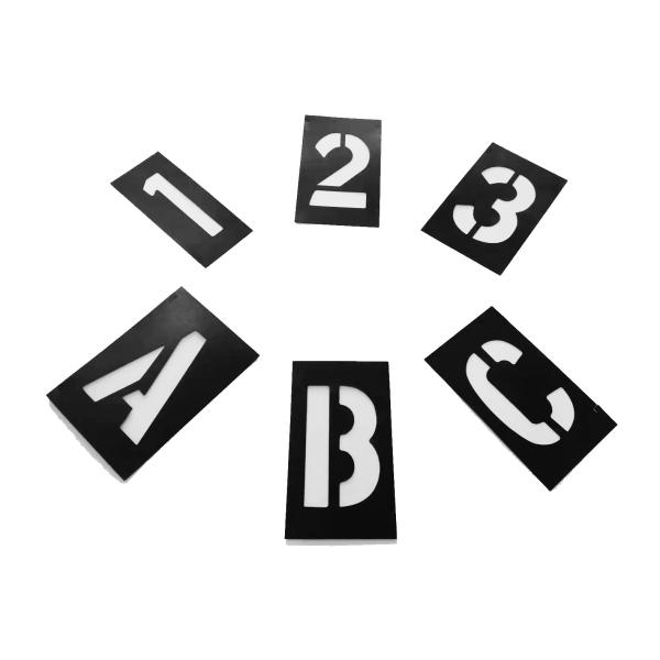 Восковка письма PVC движения пластиковая для черноты общественного места