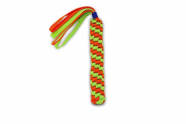 Nylon Webbing Dog Tough Chew Toys , Indestructible Dog Tug Toys Pet Accessories