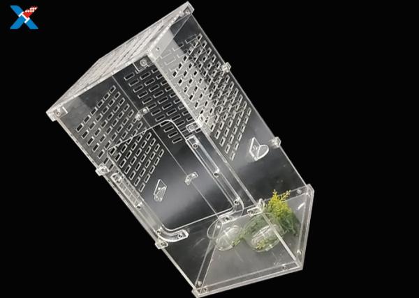 Transparent Acrylic Modern Furniture Pet Breeding Box Plexiglass Reptile Cages