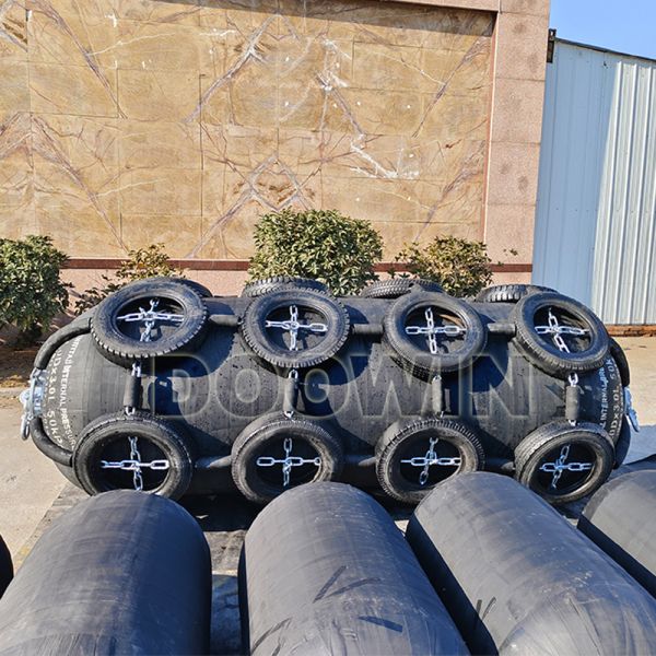 Pare-battage pneumatique marin gonflable robuste 50kPa, défenses Yokohama