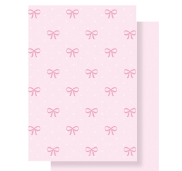 Polka Dot Bow Kraft Paper Bouquet Packaging Paper