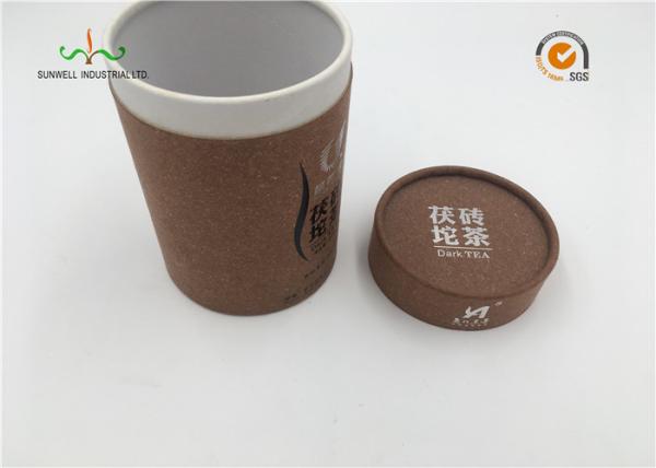 High Quality Custom Designed Round Cylinder with recyclable paper for small gift ,comestic ,tea bags