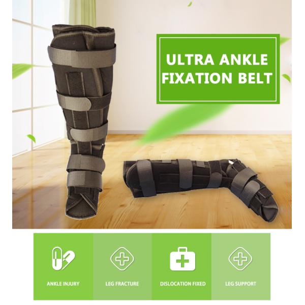 High quality black flannel cotton leg knee ankle protection brace