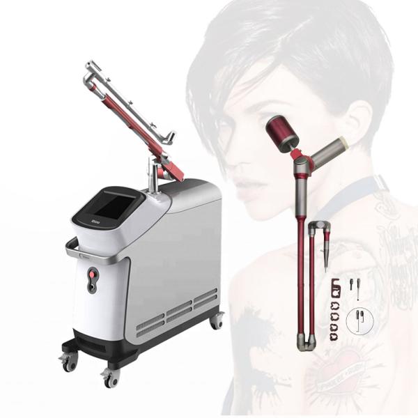 Q Switched Picosecond Laser Machine 600mj/Cm2   Tattoo Removal Machine