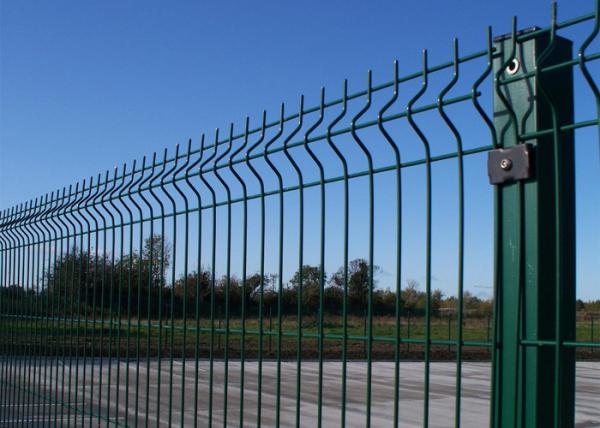 Acid Resisting Square Welded Wire Mesh , Welded Wire Fence Panels Simple Structure