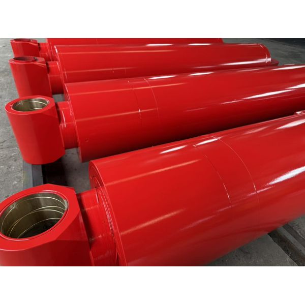Cranes Hard Chrome Plated Steel Cylinder OEM ODM High Tonnage Large Bore