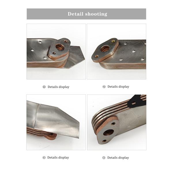 1-21723029 6BD1 Isuzu Oil Cooler Engine Assembly Parts For EX200-1/EX200-2/ EX200-3