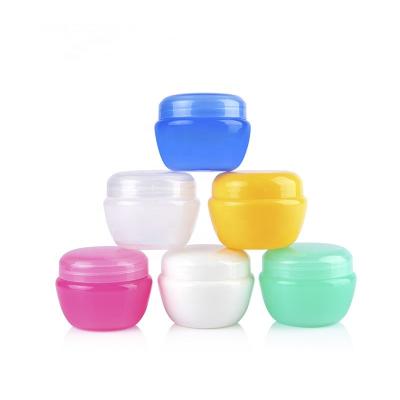 O frasco cosmético plástico azul claro vazio de Petg empacota 10ml aos recipientes da loção de 500ml Skincare