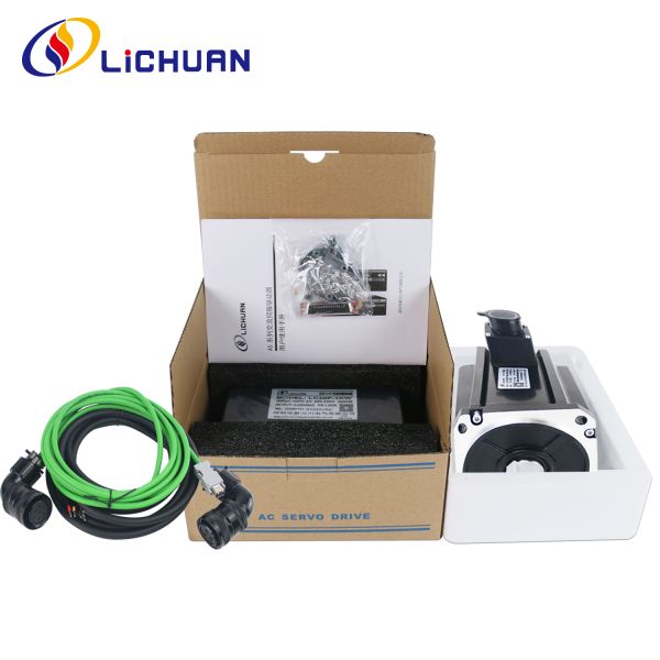 Lichuan AC Servo Motor Drivers Kit A5 Series 10N.m 1.5KW 1500W AC220V 7.5A/6A/10A 1500/2500RPM IP66