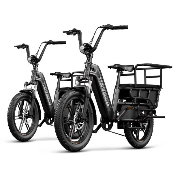 Eu  Electric Bike TST Ebike Long Range E Bike Large Capacity Fat Tire  Alloy 250w 15ah Cargo E Bikes