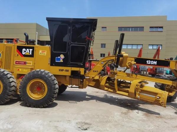 Second Hand 120G Motor Grader with 1626mm Working Diameter and 60km/h Forward Speed