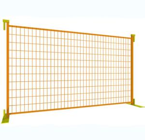 Barrière provisoire Hot Dipped Galvanized de construction de la norme 3mm de l