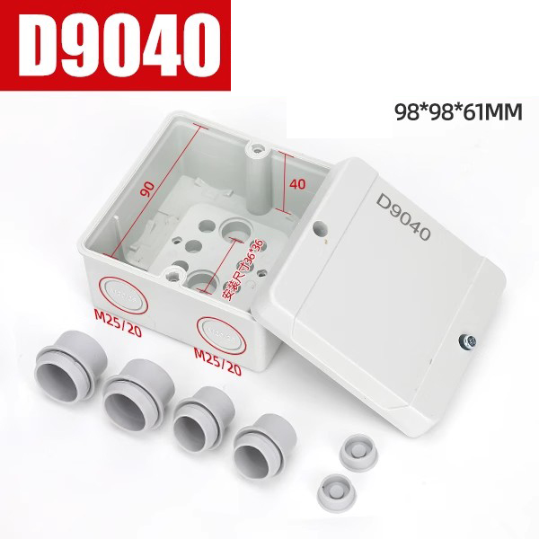 IP67 CCTV Camera Monitor Distribution Waterproof Cable Junction Box with Terminals