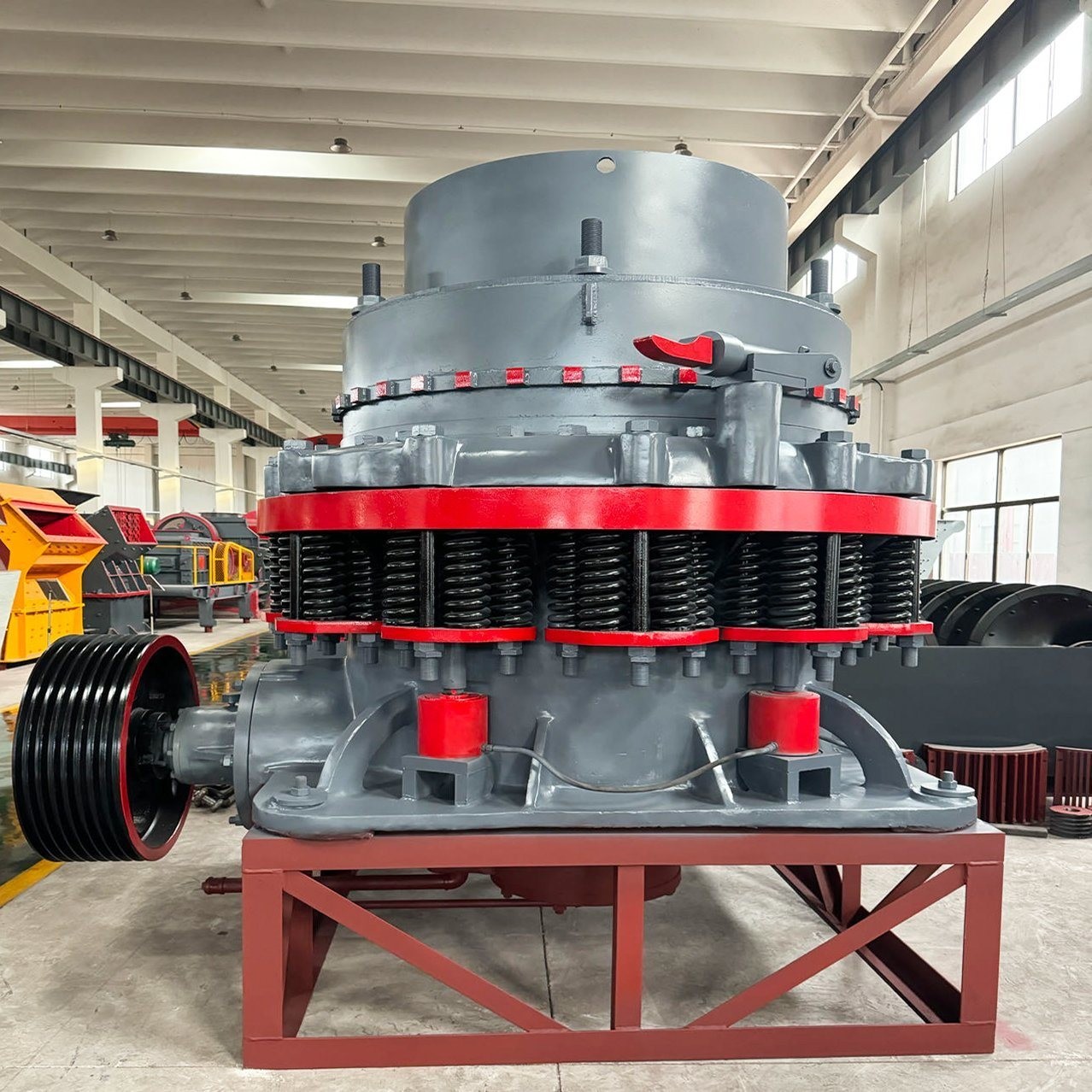 PYB600/PYB900/PYB1200/PYB1750/PYB2200 Spring Cone Crusher for Aggregate Ore
