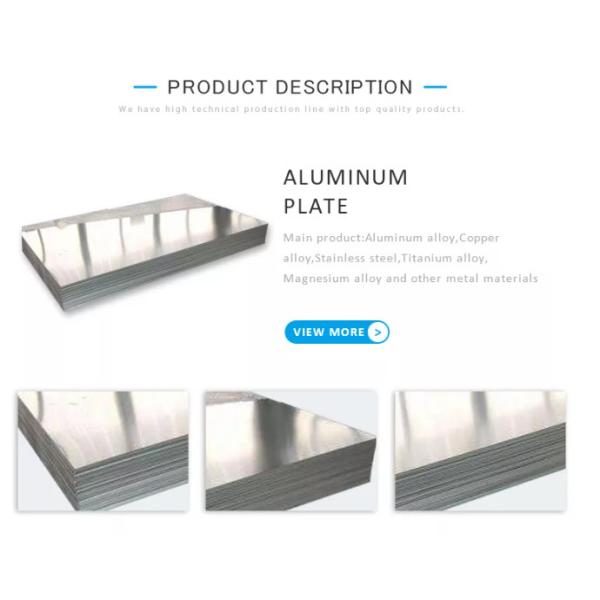 5000 Series 5052h34 Almg3 Aluminum Sheet 0.12-260mm Thick Brushed Aluminum Plate