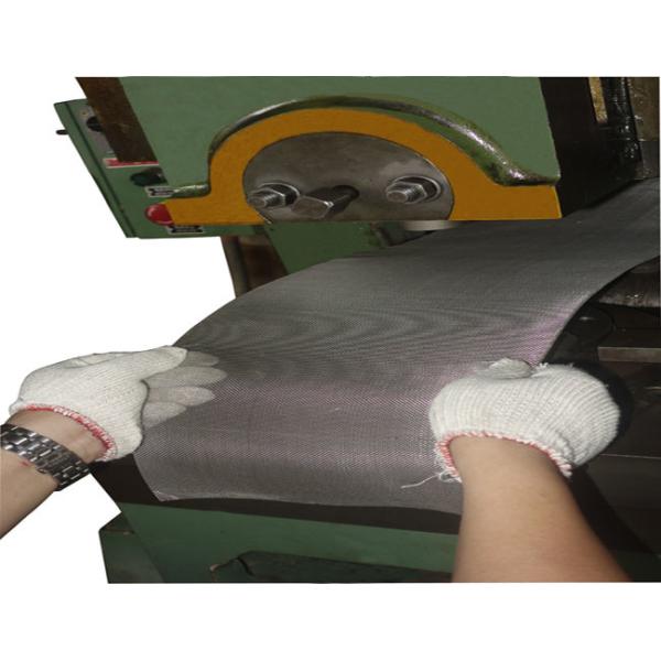 Plain Steel Material Metal Mesh Fabric , Fine Steel Mesh Gauze Elements Filter