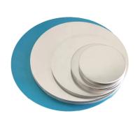 3003 5052 6061 Aluminum Foil Coil Round Metal Discs 0.1mm Thickness