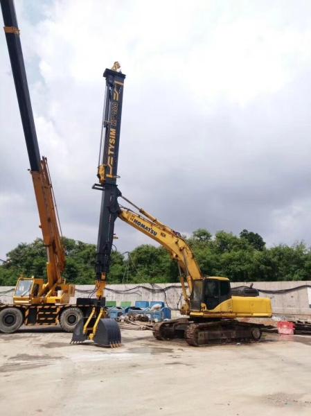 Robust APIE KM220 Excavator Clamshell Telescopic Arm With Depth 22m