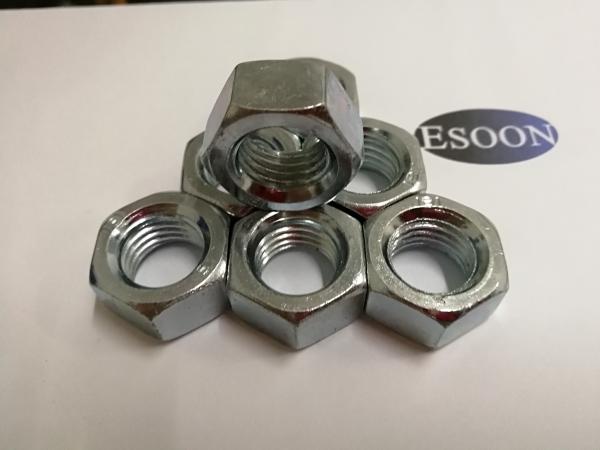 M24*3.0 Coarse Thread DIN 934 Class 6  ZINC plated Finished Hex Nut