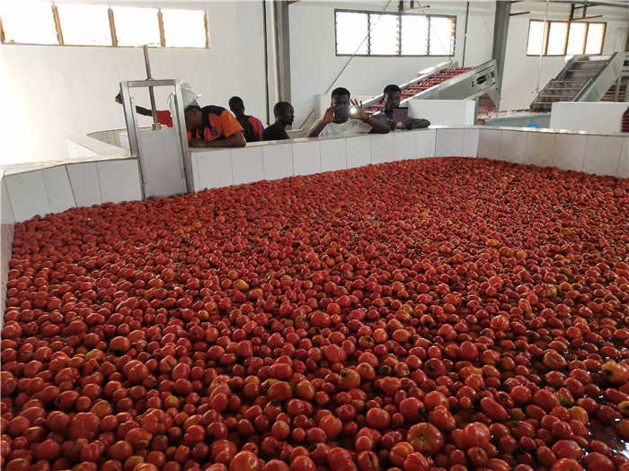 Вода продукции 15kw соуса технологической линии томата Sus 403 повторно использует