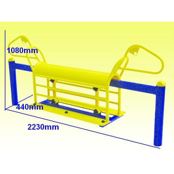 outdoor playground galvanized steel Hobby Horse-ET-M04