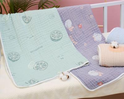 Antibacterial Three Layer Natural Cotton Gauze Fabric For Children Clothing